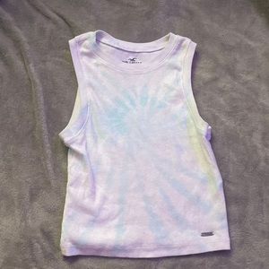 hollister tank top tie dye